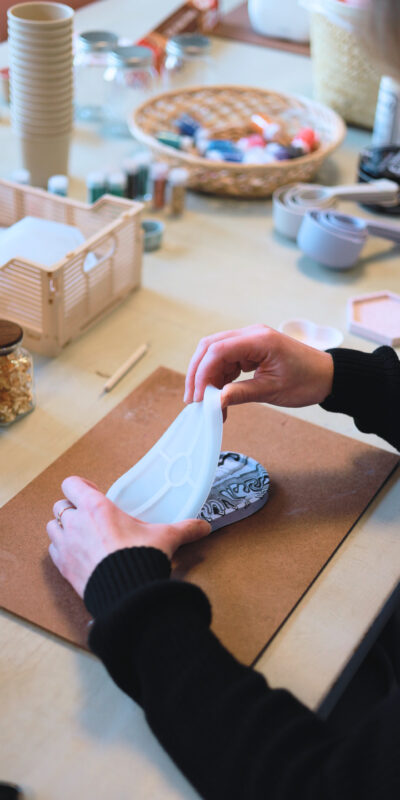 workshop Jesmonite