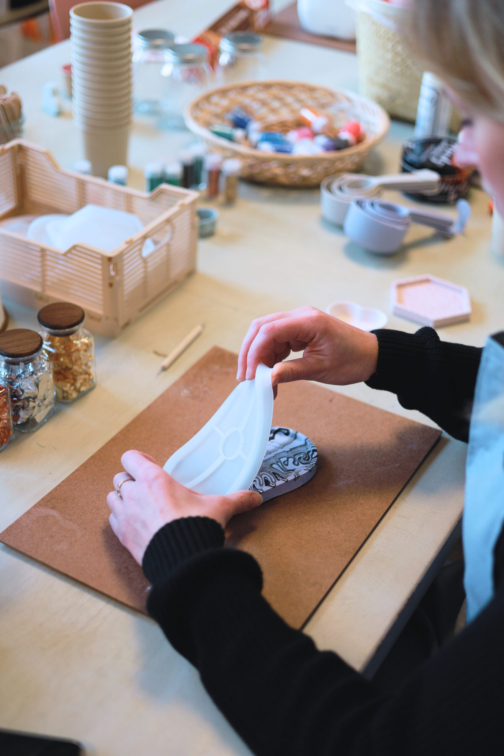 workshop Jesmonite
