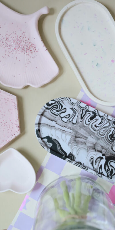 workshop woonaccessoires van Jesmonite workshop woonaccessoires van Jesmonite